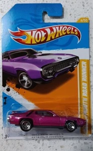 '71 Plymouth Road Runner #6/50 Hot Wheels 2012 New Models Magenta NEW 1:64 - Picture 1 of 1