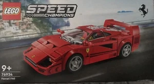 LEGO SPEED CHAMPIONS: 1987 Ferrari F40 Type F120 Hyper Car Rosso Red (76934) New - Picture 1 of 2