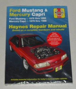 Manual de Reparación Ford Mustang III / Mercury Capri, Año Fabricación 1979-1993 - Imagen 1 de 1