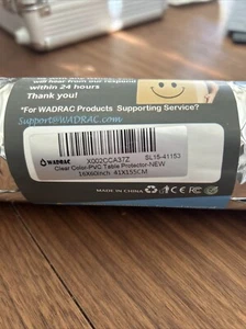 Wadrac PVC Abdeckung Klar Kunststoff Wasserabweisend Tischschutz 16" x 60" - Bild 1 von 2