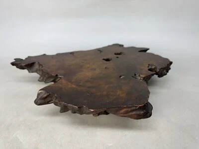 Y8986 SOPORTE DE FLORES patas de madera Tamamoku madera natural Japón decoración ikebana antigua Foto 1 de 4