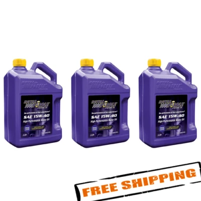 Royal Purple 04154 Duralec Super 15W-40 Synthetic Diesel Motor Oil - 3 Gallons Foto 1 de 3