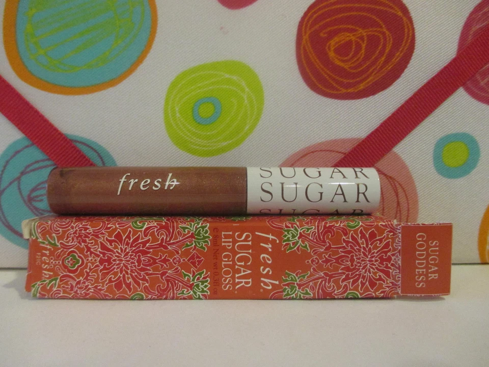 СВЕЖИЙ ~ САХАР БЛЕСК ДЛЯ ГУБ ~ САХАР БОГИНЯ ~ 0,3 УНЦИЙ В КОРОБКЕ - Изображение 1 из 1