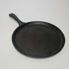 Lodge 10 1/2 inch Old Style Cast Iron Griddle Skillet Made In USA 90G