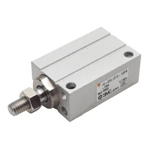 SMC 10-CDUJB10-10DM-F8N Free-Mount Cylinder, ø10mm Bore, 10mm Stroke, M3, 0.7MPa - Picture 1 of 8