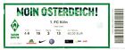 Ticket BL Werder Bremen - 1. FC Köln 2017/18