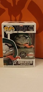 Marvel #0916 Funko POP!  Venomized Doctor Doom *GITD/Chase* (Edizione Speciale) - Foto 1 di 6
