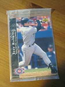 1995 Post Fifth Anniversary #1 Jeff Bagwell Houston Astros Canadian Sealed ZB3