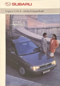Subaru Legacy GALA Prospekt Brochure Depliant  - Picture 1 of 1