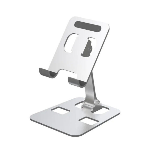 Lamicall Soporte plegable para teléfono de escritorio – Soporte de teléfono  celular de altura ajustable, base de escritorio portátil compatible con