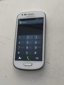 Samsung Galaxy S3 mini blanco, usado, distribuidor, garantía probada SIII MINI EXCELENTE - Imagen 1 de 2
