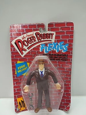 Figuras de acción Who Framed Roger Rabbit LJN Eddie Valiant Foto 1 de 4