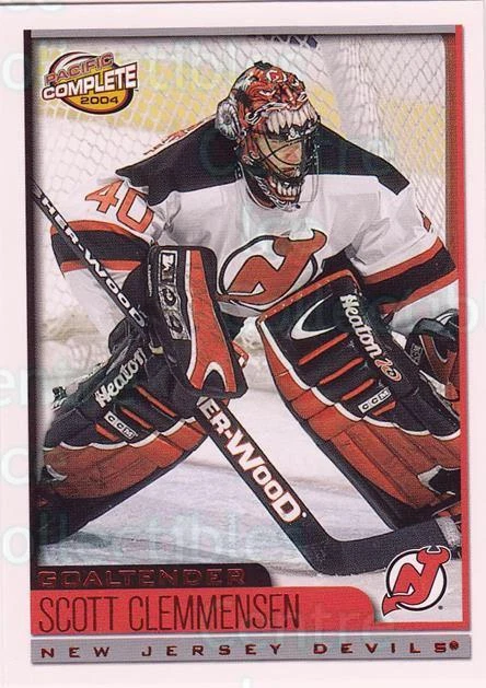 2003-04 Pacific Complete Red #455 Scott Clemmensen - Image 1 of 1