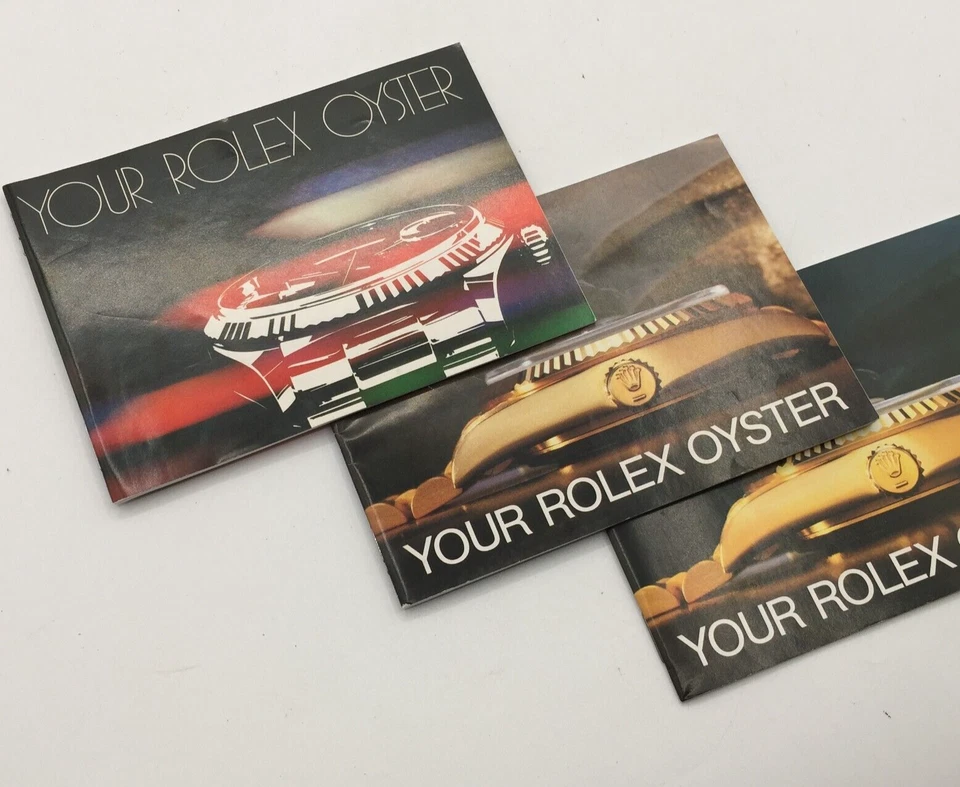 Vintage ROLEX Your Rolex Oyster Booklet Select anno 1982 - 1989 inglese origi... - Immagine 1 di 1