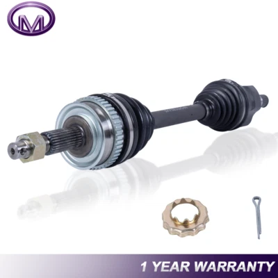 Eje articulado eje CV delantero izquierdo 1 pieza para Chrysler Voyager Grand Caravan Foto 1 de 4