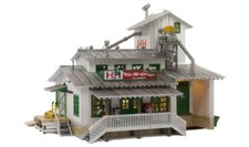 HO Woodland Scenics H&h Feed Mill 2 Pcs Br5059