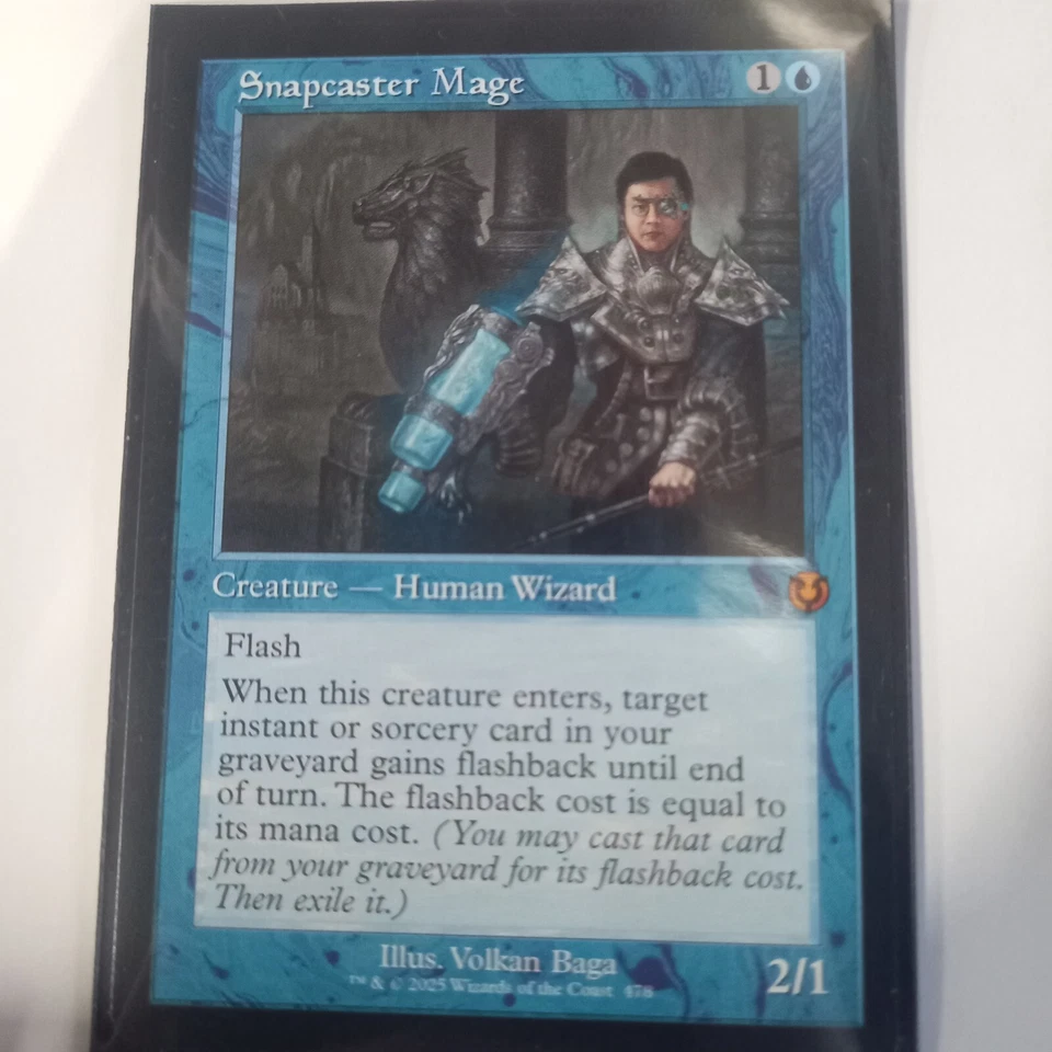 Snapcaster Mage . Retro frame. Innistrad remastered.  - Image 1 of 1