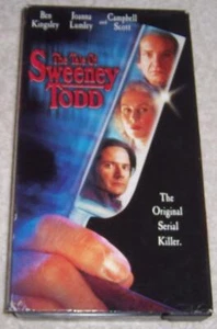 The Tale of Sweeney Todd VHS Video Ben Kingsley Joanna Lumley Campbell Scott - Picture 1 of 2