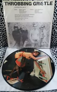 THROBBING GRISTLE LP PICTURE DISC 111/1355 LIVE IN 1979 PSYCHIC TV RARE PUNK KBD - Picture 1 of 2