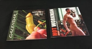 2 Funny Calendars 2022, HOT WORKMAN, NATURE'S DICK'S - Size 8 1/2" by 8 1/2" - Picture 1 of 2