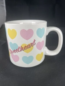 Papel USA 91605 hoffnungslos romantisch Liebe rosa blau gelb Herz Tasse Becher Vintage - Bild 1 von 7