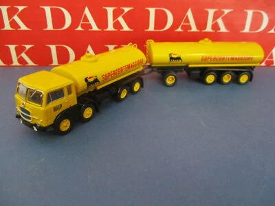 1/87 Modellino Camion Truck Fiat 690 Millepiedi Agip by Brekina - Immagine 1 di 4
