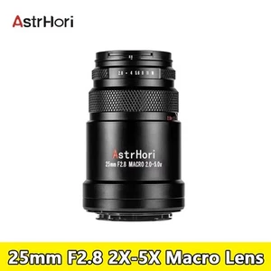 AstrHori 25mm F2.8 Macro 2X-5X Full Frame Lens for Leica Panasonic Sigma L-mount - Picture 1 of 7