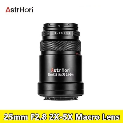 AstrHori 25mm F2.8 Macro 2X-5X Full Frame Lens for Leica Panasonic Sigma L-mount - Image 1 of 4