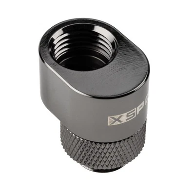 XSPC G1/4 Rotary 7mm Offset Fitting - schwarzes Chrom - Bild 1 von 3