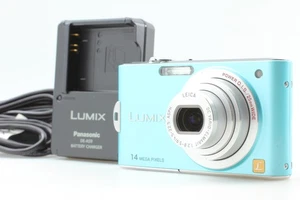 [Casi COMO NUEVA] Cámara digital Panasonic Lumix DMC-FX66 azul de JAPÓN - Imagen 1 de 10