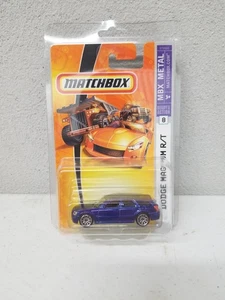2007 Matchbox #8 MBX Metal Dodge Magnum R/T Blue - Picture 1 of 9