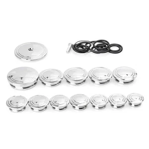 Motorrad Chrom Rahmen Löcher Kappe Abdeckung für BMW R1200 R Nine T 2014-2016 - Bild 1 von 3