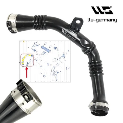 Turbosouffleur Ladeluftleitung Pour RENAULT MEGANE III 2.0 dCi 8200796570 - Photo 1/4