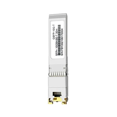 1* 10GBase-T SFP+ to RJ45 Copper Ethernet Modular Part Fit For Cisco Switches - image 1 of 4