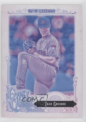 2017 Topps Gypsy Queen Missing Black Plate Zack Greinke #20 - Image 1 of 2