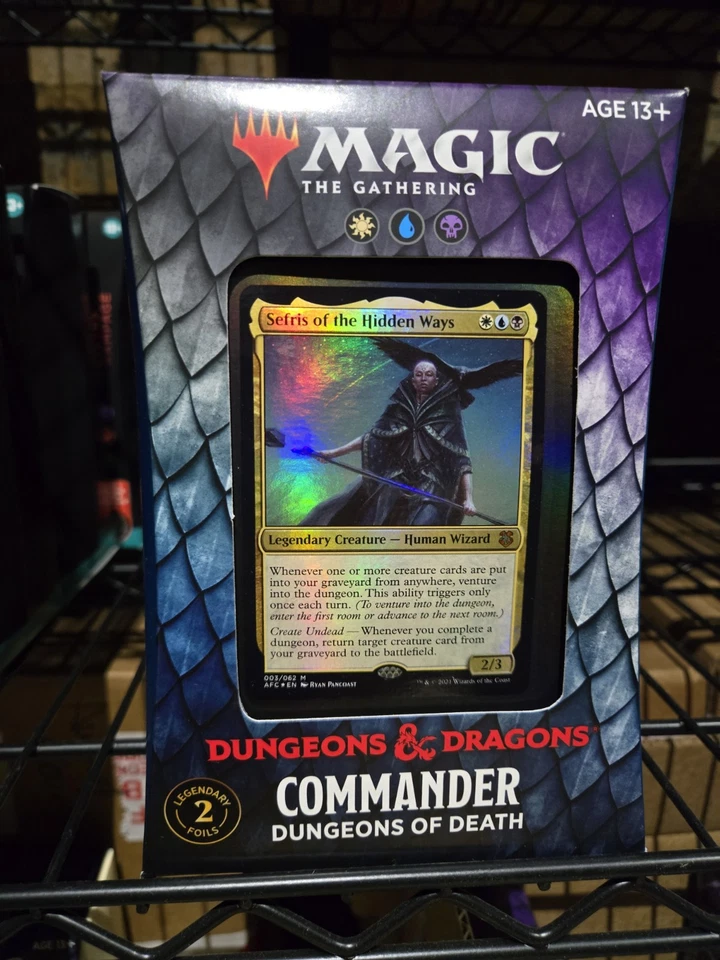 Dungeons of Death MTG D&D Commander Deck NIB Free Shipping! - Image 1 of 1