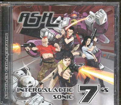 Ash (Irische Gruppe) Intergalaktischer Sonic 7" Doppel-CD UK Infectious 2002 - Bild 1 von 4