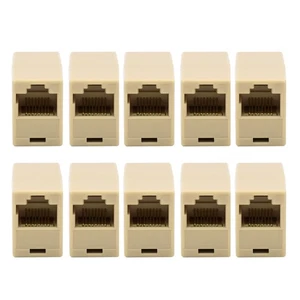 RJ45 Female-Female Network Ethernet LAN Connector Adapter Coupler Extender I - Picture 1 of 5