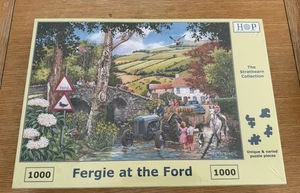 1000 Piece Jigsaw Puzzle Fergie At The Ford, House Of Puzzles New Sealed - Picture 1 of 3