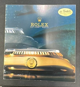 Original "Rolex Oyster" Uhrenkatalog um 1986! Blauer Bezug! GMT, Daytona, Sub - Bild 1 von 5