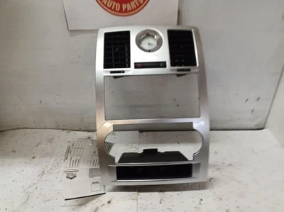 Center Dash Trim Radio Climate Bezel w/Vents from 2008 Chrysler 300 10796807 - Image 1 of 4