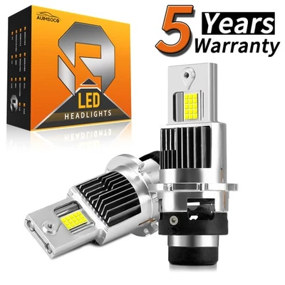 For Maybach 62 2003-2012 LED Headlight Kit D2S Bulbs HID Replacement Cool White - Image 1 of 4