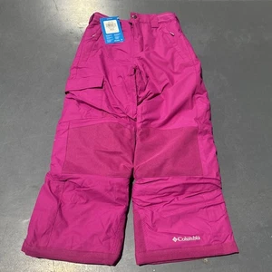 Columbia Kid's Girl Bugaboo II Pant Wild Fuchsia Youth Small S - Picture 1 of 2
