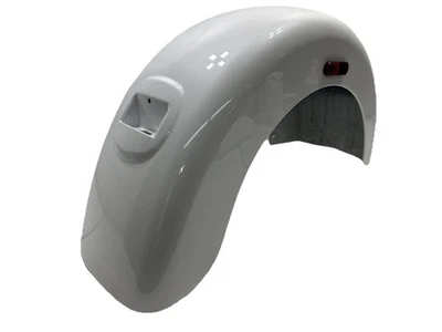 Harley-Davidson 2020 FLHTCUTGSE guardabarros trasero derecho CVO trike Blizzard blanco perla Foto 1 de 4