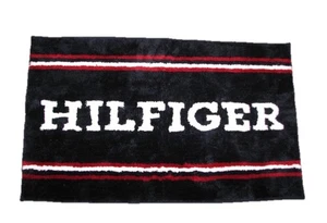 Tommy Hilfiger 17”x24” (43x61 cm) Bath Floor Rug Rubber Backing Nautical Logo - Picture 1 of 3