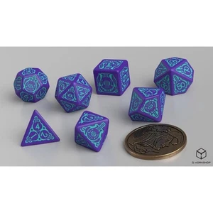 Juego de dados The Witcher diente de león - Juego de dados de medio siglo de poesía - Taller Q - Imagen 1 de 1