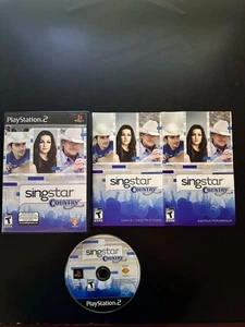 SingStar: Country (Sony PlayStation 2/PS2, 2008) COMPLETE! Game - Picture 1 of 2