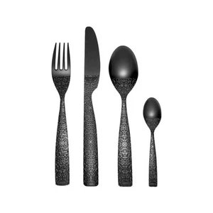 Couvert 16 Pièces Alessi Dressed Résine MW74S16 B Noir - Imagen 1 de 1