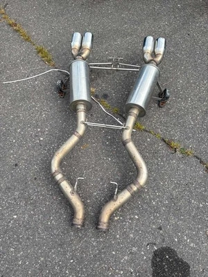 08-13 BMW E90 E92 E93 M3 Rear Exhaust Pipe Muffler 10fintec Foto 1 de 4