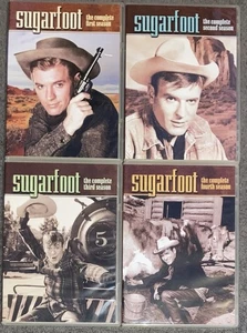 Sugarfoot: Complete TV Series DVD Seasons 1/2/3/4 Will Hutchins 1957–1961 ABC - Bild 1 von 6